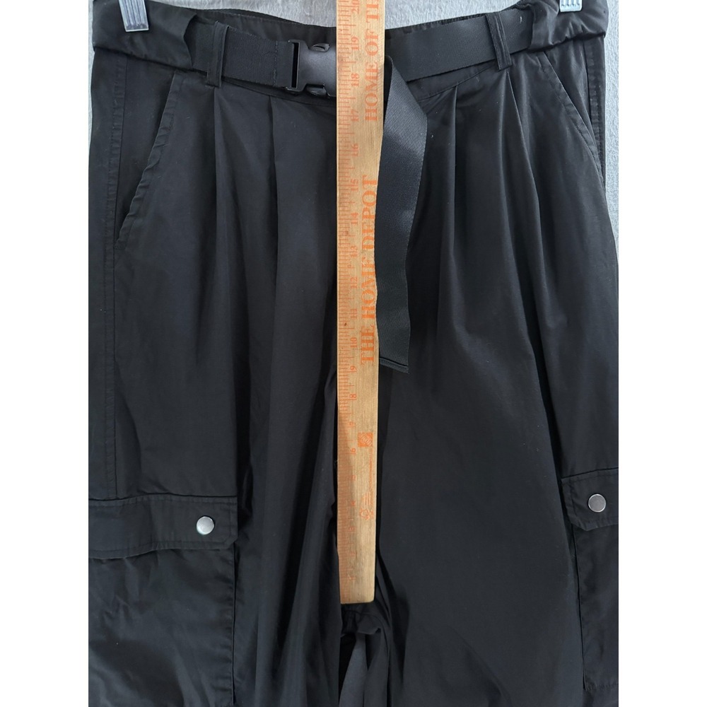 Noisy May Theo Pants Womens L Parachute Streetwear Y2K Baggy Gorpcore Cargo - Picture 4 of 14